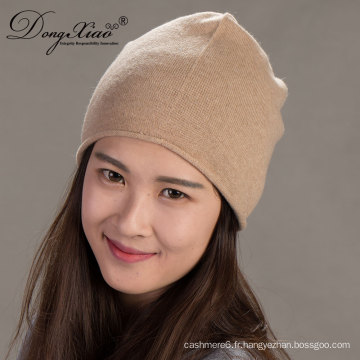 Gros personnalisé Slouchy Cachemire Beanie Chapeaux pour hommes Woman&#39;Shats Chapeaux d&#39;hiver